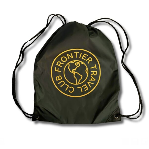 Frontier-Travel-Club-Drawstring-Sportspack-Hunter-Green-Yellow