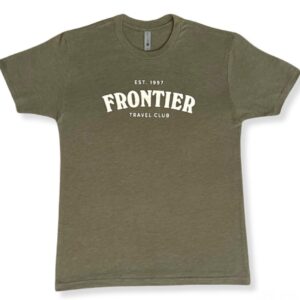 Frontier-Short-Sleeve-T-Shirt-Army-Green-White