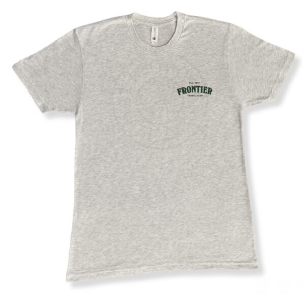 Frontier-Travel-Club-Short-Sleeve-T-Shirt-Light-Grey-Hunter-Green-Next-Level